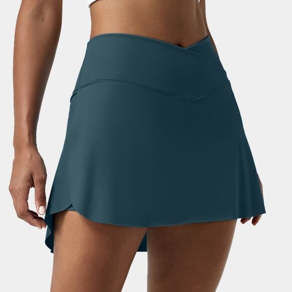 HALARA Pants - Halara Everyday Cloudful Crossover 2-in-1 Cool Touch Tennis Skirt Lucid XL NWOT